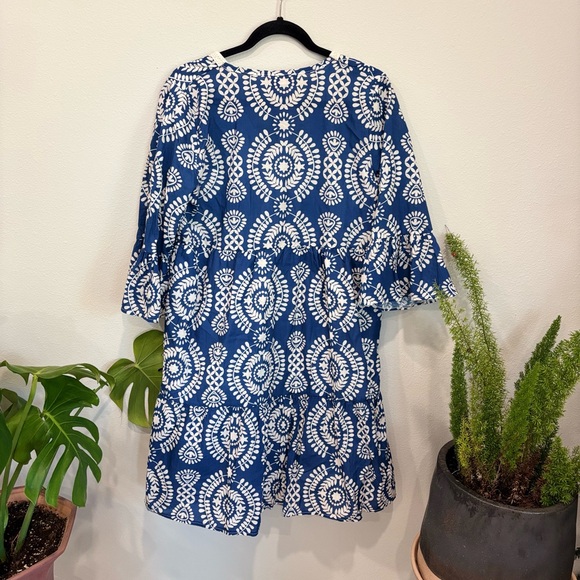 Saiph Lab | Crochet Bell Sleeve Dress | Size Large (style: 53581) - Picture 2 of 5